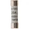 Image de 3 fusibles cÃ©ramique 8,5x 31,5 - 20A avec voyant NF - Zenitech