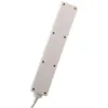 Image de zenitech - Coupe-circuit - CA 230 V - 3680 Watt - connecteurs de sortie : 5 (5 x alimentation) - 1 m cordon - blanc