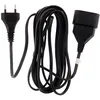 Image de Prolongateur/ rallonge Ã©lectrique Zenitech HO3VVH2-F noir 5 mÃ¨tres