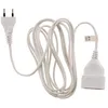 Image de Prolongateur/ rallonge Ã©lectrique Zenitech HO3VVH2-F blanc 3 mÃ¨tres