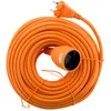 Image de Prolongateur ZENITECH 16A HO5VV-F 2x1,5mmÂ² 2P Sans Terre Orange