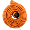 Image de Prolongateur/ rallonge Ã©lectrique Zenitech HO5VV-F 2 x 1,5 mmÂ² orange 40 mÃ¨tres