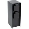 Image de Borne de jardin Ã  fixer 4x16A IP44 - Aluminium Noir - Zenitech