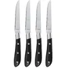 Image de Achille - Coffret 4 Couteaux Steak Noir