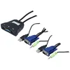 Image de Dexlan Kvm Incable Vga/usb/hp 2 Port