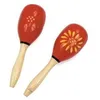 Image de 7569 - Maracas En Bois Peint - 23 Cm