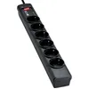 Image de Eaton Protection Strip PS6D - Protection contre les surtensions - CA 220-250 V - 2500 watt - connecteurs de sortie : 6 - noir