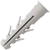 Image de 400 chevilles nylon avec collerette - 5 x 25 mm