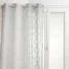 Image de Voilage Sama Impression Jacquard 140 X 240 Cm - Gris