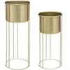 Image de Set x 2 Pot MÃ©tal DorÃ© Art Max H 58