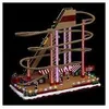 Image de Village de NoÃ«l lumineux, animÃ© et musical La FÃªte foraine et son Grand 8