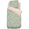 Image de Parure De Couette 100% Coton 57 Fils ImprimÃ©e 140x200 1 Taie