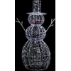 Image de DÃ©coration extÃ©rieure lumineuse de NoÃ«l Bonhomme de Neige - L. 67 x H. 120 cm - Couleur blanc froid
