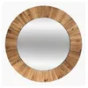 Image de Grand Miroir mural en Bois de Sapin D 83 cm