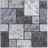 Image de 2 Stickers carrelage Mur - Noir