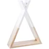 Image de EtagÃ¨re Murale Tipi Blanc Et Bois