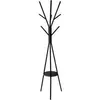 Image de Porte manteau mÃ©ta/MDF noir
