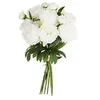 Image de Bouquet de Fleurs artificielles 13 Pivoines blanches H 50 cm