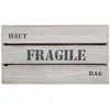 Image de Lot de 6 Cagettes de Rangement encastrables Ã  l'effet vintage - Gris