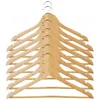 Image de Set de 8 cintres classiques en bois