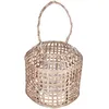 Image de Lanterne En Bambou Ethnique Nomade - H. 28 Cm - Beige