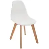 Image de Chaises Atmosphera  Chaise enfant  design scandinave blanc P31659505