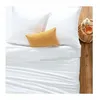 Image de Drap Housse En Coton Blanc 90x190cm