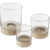Image de Set de 3 Photophores en Verre