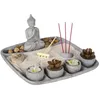 Image de Jardin zen en ciment - Gris
