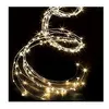 Image de Guirlande Lumineuse IntÃ©rieure Et ExtÃ©rieure Cascade 600 Microled Blanc Chaud Et 8 Jeux De LumiÃ¨re