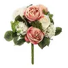 Image de Composition florale artificielle Bouquet de Rose H 35 cm
