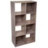 Image de EtagÃ¨re cube design Mix'n modul - L. 67 x H. 134 cm - Couleur chÃªne naturel