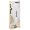 Image de Porte Papier WC en Bambou "Natureo" 64cm Blanc