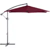Image de Parasol DÃ©portÃ© Rond Janeiro - Diam. 300 Cm - Bordeaux