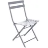 Image de Chaise De Jardin Pliable En MÃ©tal Greensboro - Gris Quartz