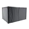 Image de Jeu De 4 Rideaux Pour Tonnelle Belize 3 X 3,8 M - Hesperide