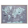 Image de Tableau D?co murale Carte du monde 50 x 70 cm