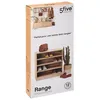 Image de Meuble Ã  chaussures design Ellie - L. 67 x H. 68 cm - Couleur bois