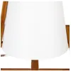 Image de Lampe Ã Poser - Bambou Et Papier - H 31,5 Cm