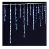 Image de Guirlande Rideau Stalactite Lumineux 120 Led Blanc Froid 20 TombÃ©es De LumiÃ¨re Effet TombÃ©e De Neige