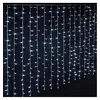 Image de Guirlande Rideau Lumineux 600 Led Blanc Froid 30 TombÃ©es Avec 8 Jeux De LumiÃ¨re