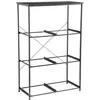 Image de EtagÃ¨re en mÃ©tal Mix n' modul - H. 104,5 - Noir