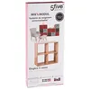 Image de EtagÃ¨re 4 Cases Mix - P. 32 cm x H. 67,5 cm - Beige