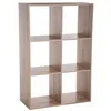 Image de EtagÃ¨re 6 Cases Mix - P. 32 cm x H. 100,5 cm - Beige