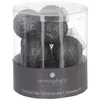 Image de Guirlande DÃ©corative 10 Boules Noires Paillet?Es Led D 6 Cm Et L 165 Cm