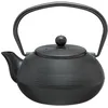 Image de ThÃ©iÃ¨re Ã Filtre En Fonte Marin - 600 Ml - Noir