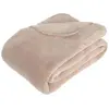 Image de Plaids, jetés Atmosphera  Plaid  Manta Beige Terciopelo P32638208