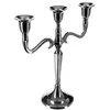 Image de CHANDELIER MÃTAL 3 TÃTES 27CM ARGENT