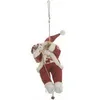 Image de PÃ¨re Noel Rouge Sur Corde 30 cm