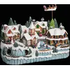Image de Village de NoÃ«l animÃ© lumineux et musical Ville - Blanc